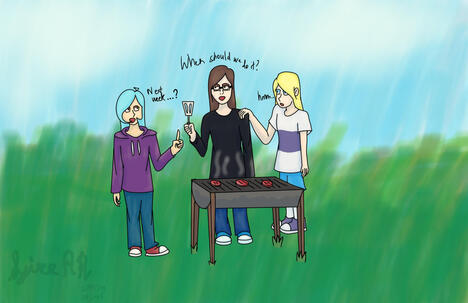 BBQ with Gals